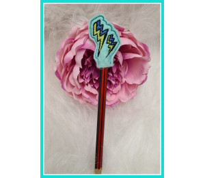 Stickdatei - ITH Stifteaufsatz Monster